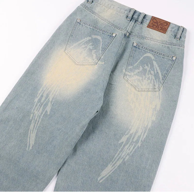 【Fancy Club】 ANGEL VINTAGE WASHING PINTUCK PANTS