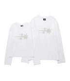 【niceghostclub】3STAR TEE [ PURPLE / WHITE / PINK ]