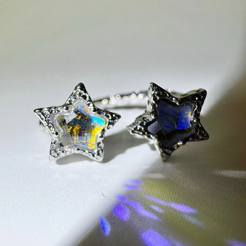 【3amgang】TWIN STAR RING