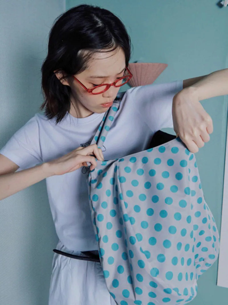 【itzavibe】REVERSIBLE DOT BAG