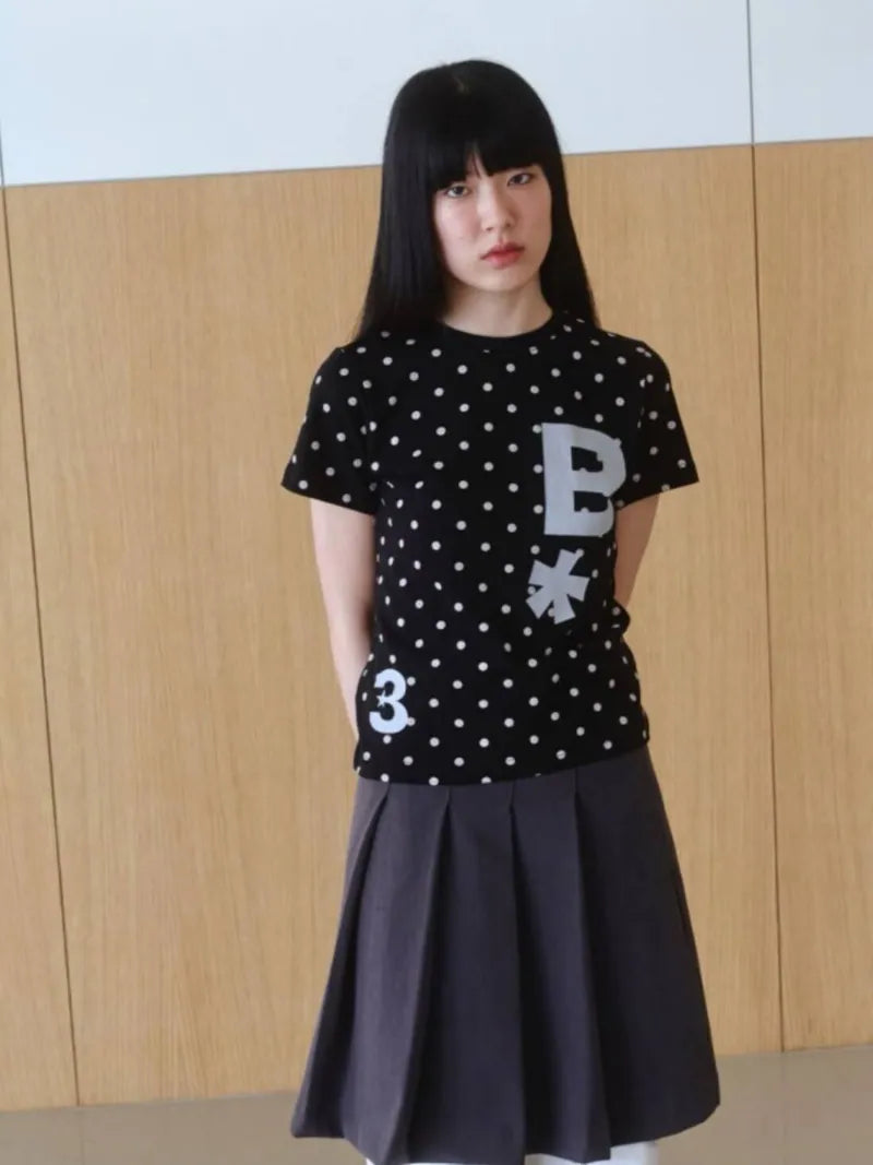 【BAUF】B logo 點點/條紋短袖 - 5 colors