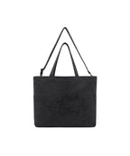 【niceghostclub】3STAR RAW EDGE 2WAY BIG BAG [ MINT / CHARCOAL ]