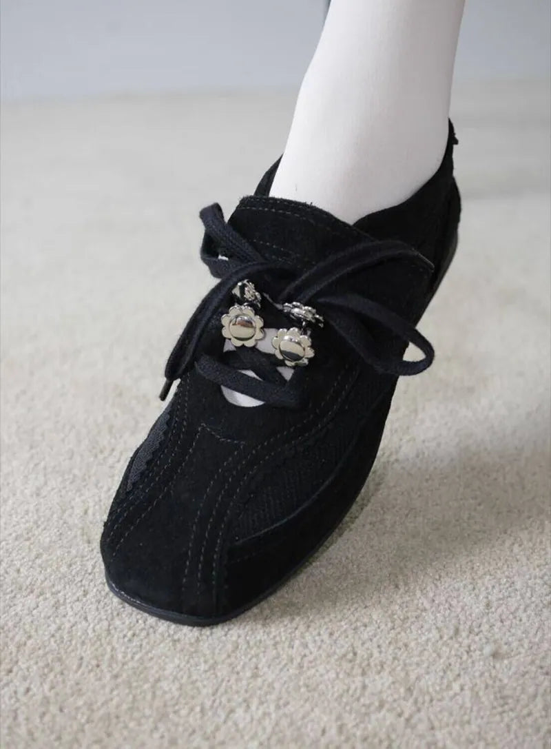 【KHIHO】 PINKING MARY JANE SNEAKERS - 11 colors