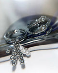 【3amgang】FALLING WHITE PEARL RING