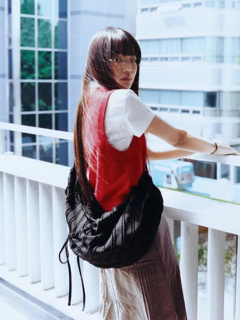 【fennec】LASSIE BAG [ IVORY / BLACK ]