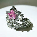 【3amgang】BIG STAR CROWN RING (2COLOR)