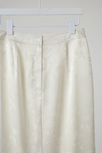【overdue flair】JACQUARD PENCIL SKIRT
