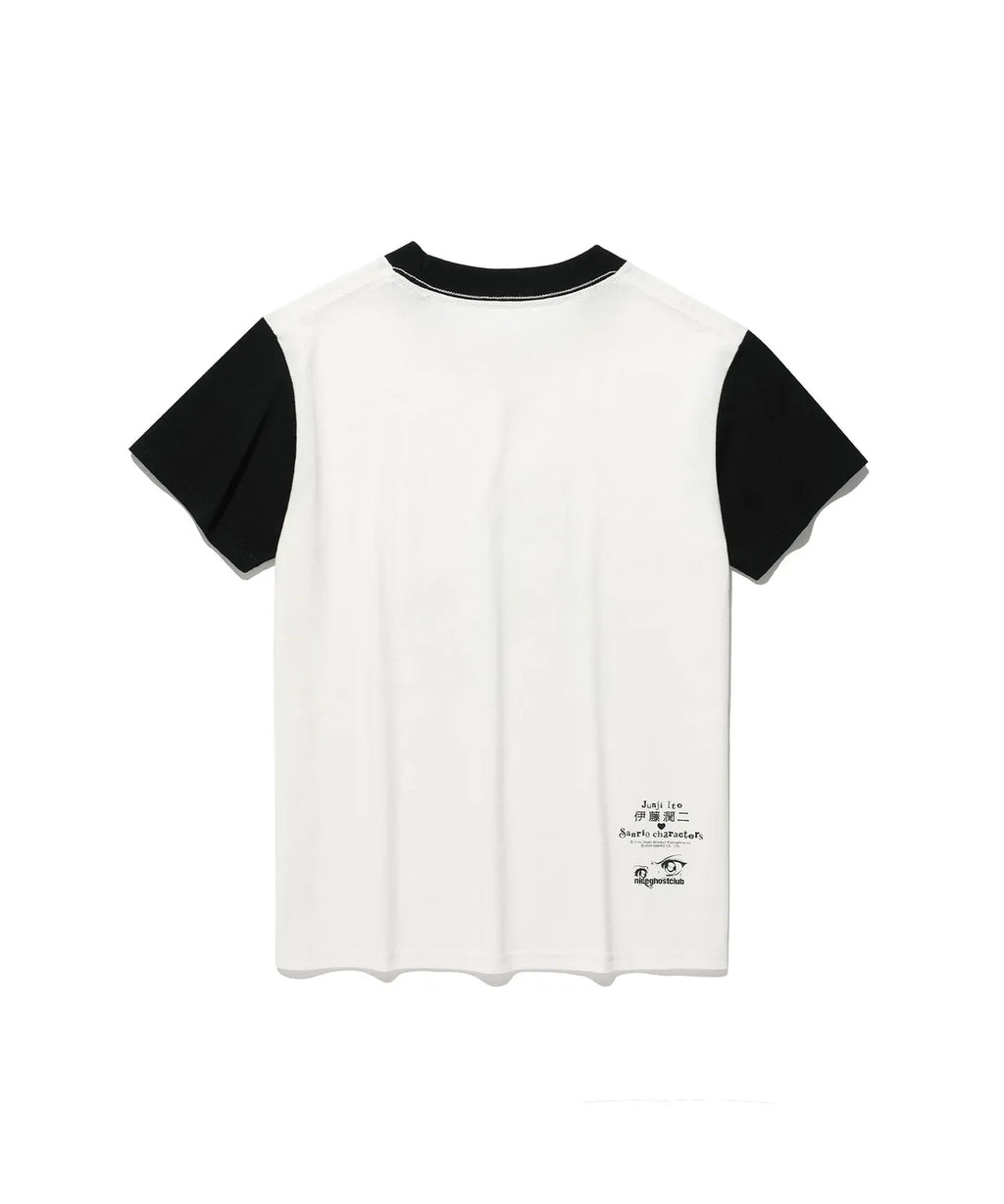 【niceghostclub】伊藤潤二 x 三麗鷗JS TOMIE HELLO KITTY MINI TEE