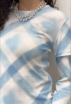 【typeservice】Hotfix Layered Top [Sky Blue]