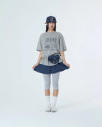 【aeae】A LOGO PILLBOX CAP [ CAMO / NAVY ]