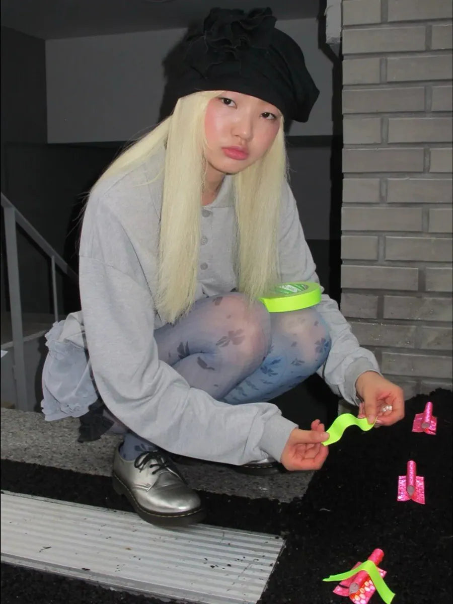 【typeservice】Hotfix Layered Top [Sky Blue]
