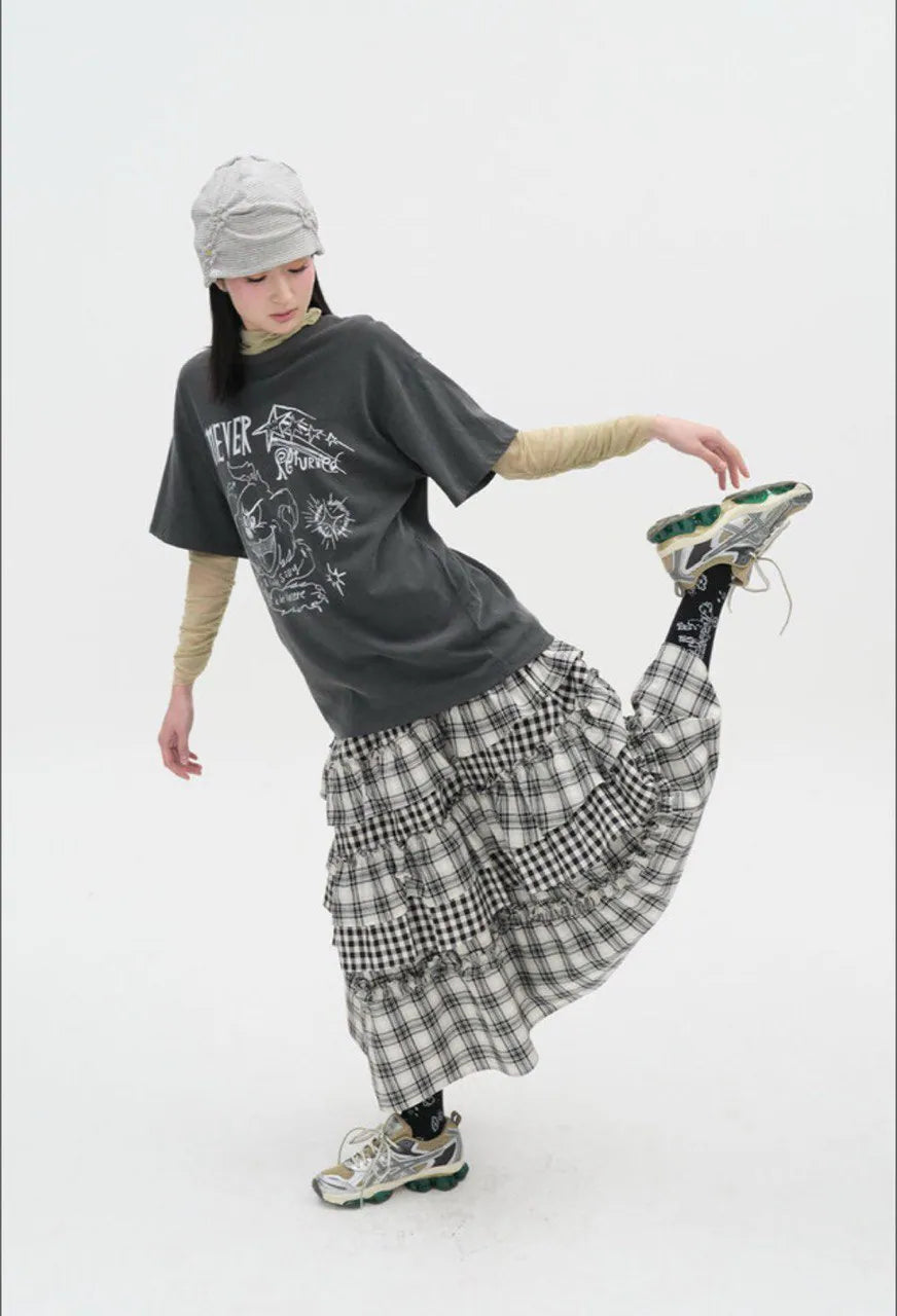 【typeservice】Flower Button Beanie [Gray]