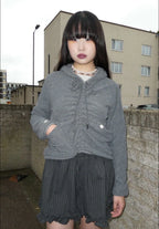 【typeservice】Soft Fleece Hoodie [Charcoal]