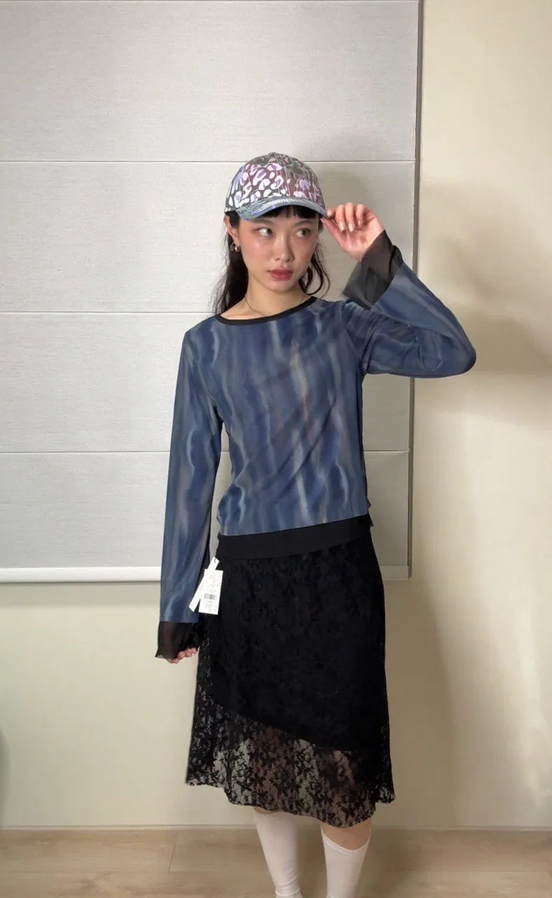 【b.Eautiful】Vapor Low Profile Hat [ Multi Leopard / White Leopard ]