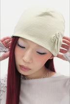 【typeservice】Spiral Trim Beanie [Green]
