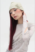 【typeservice】Spiral Trim Beanie [Green]