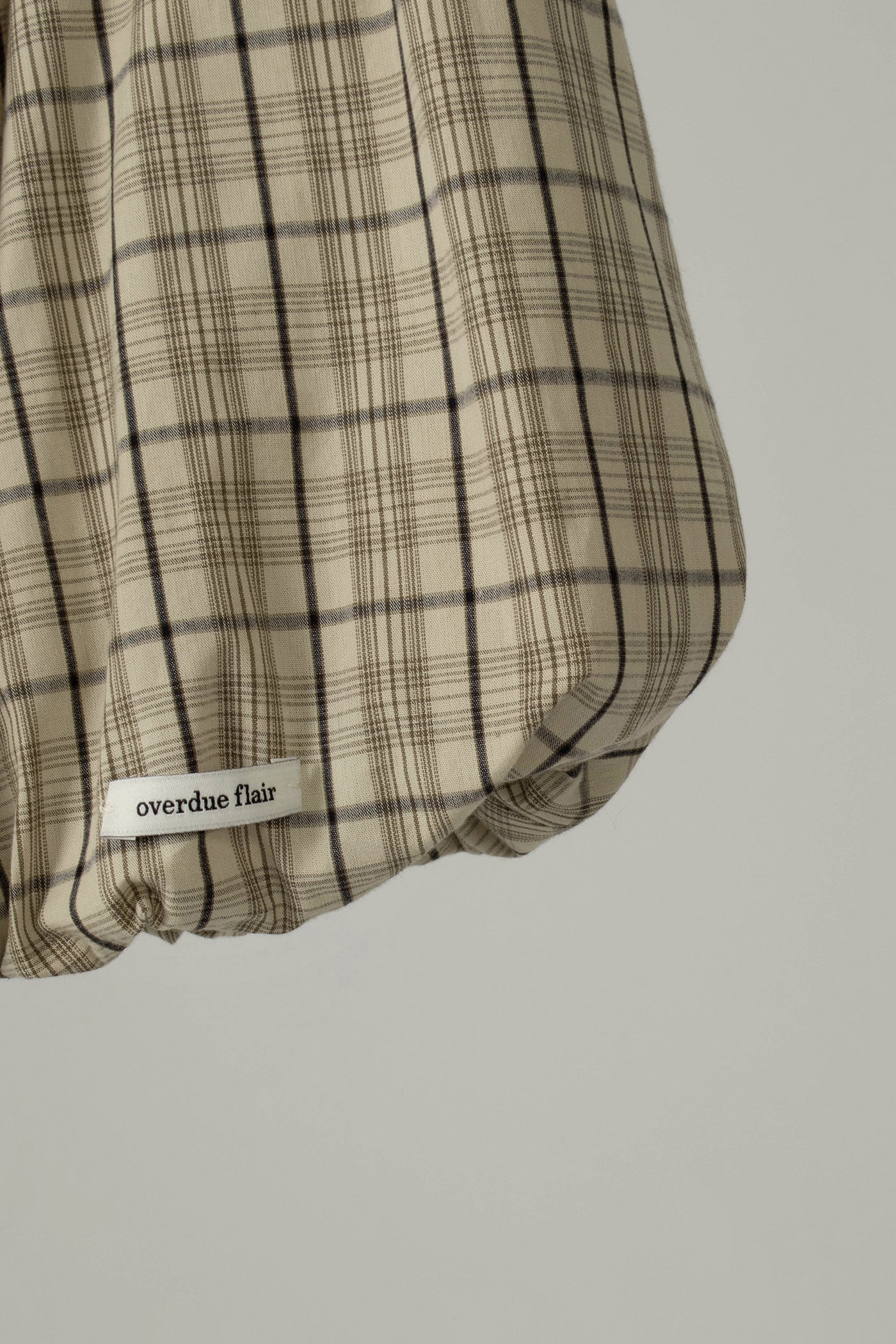 【overdue flair】BALLOON MICRO MINI SKIRT - 2 colors