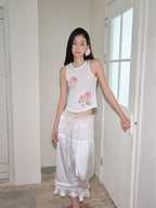 【THE PORTA】ROSE SLEEVELESS TOP - 2 colors