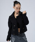 【FTW】2way 雙排扣厚外套 - 5 colors