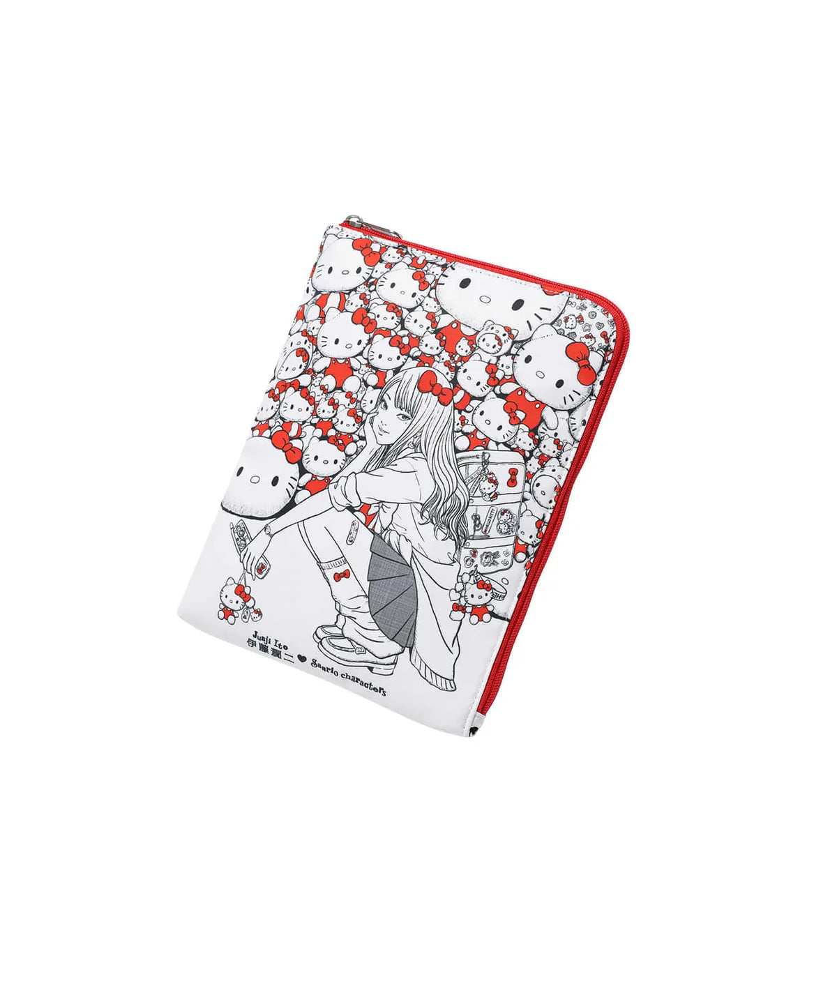 【niceghostclub】伊藤潤二 x 三麗鷗JS TOMIE HELLO KITTY BOOK POUCH