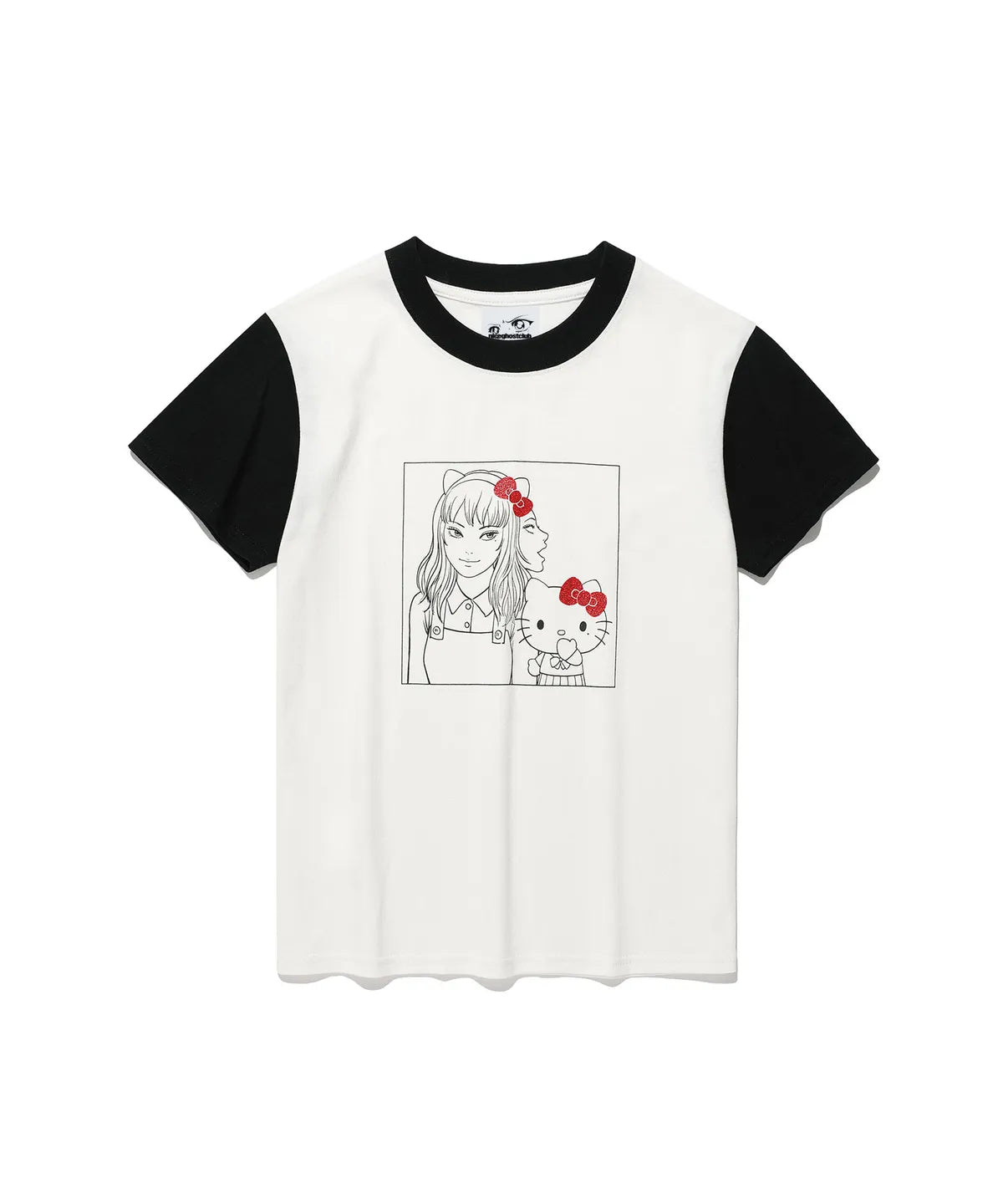 【niceghostclub】伊藤潤二 x 三麗鷗JS TOMIE HELLO KITTY MINI TEE