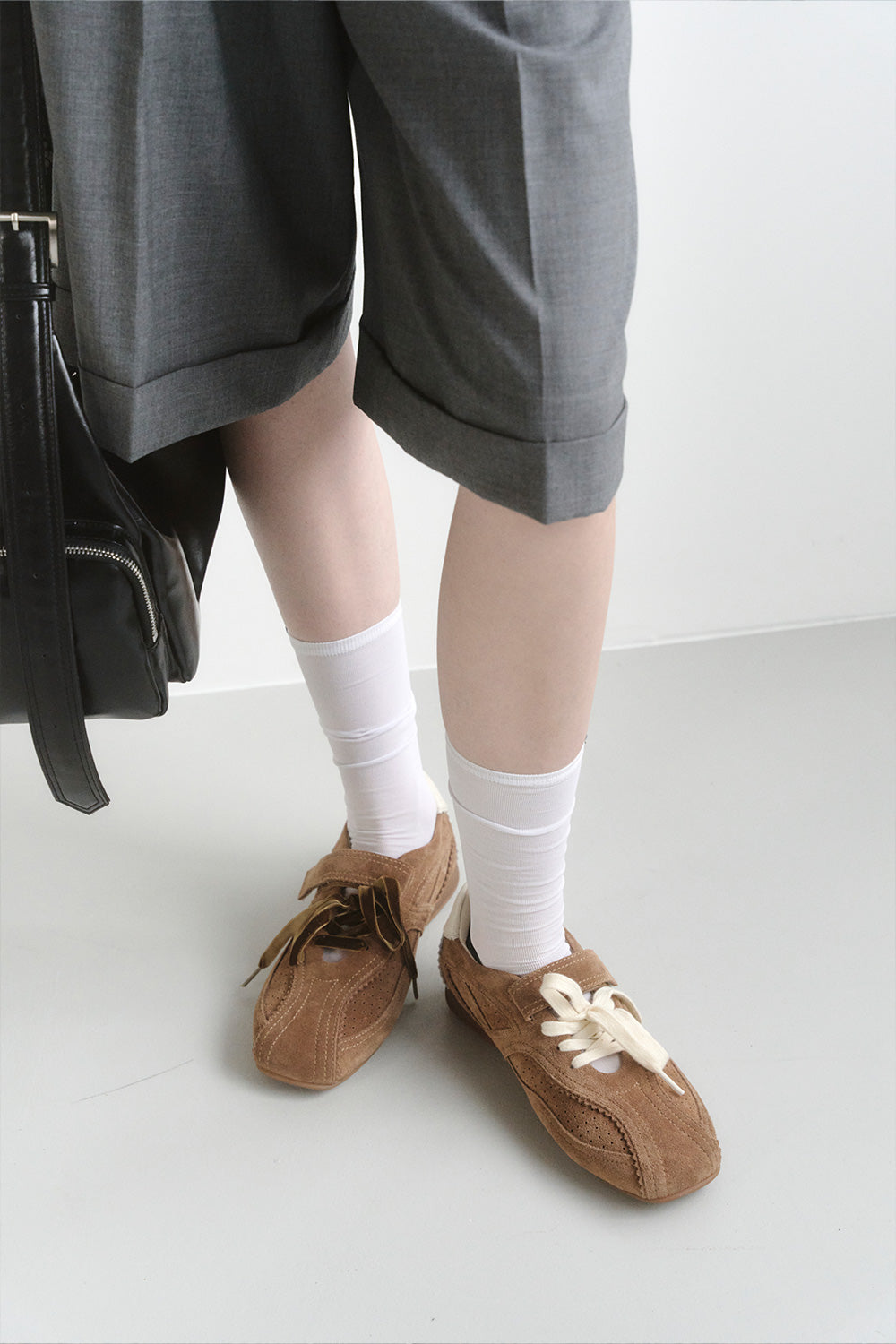 【KHIHO】 PINKING MARY JANE SNEAKERS - 11 colors