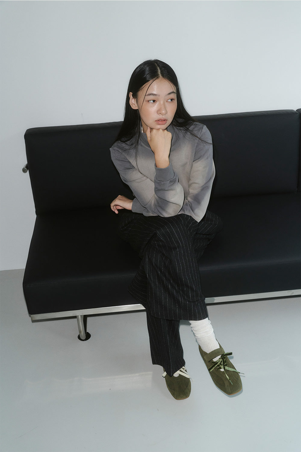 【KHIHO】 PINKING MARY JANE SNEAKERS - 11 colors