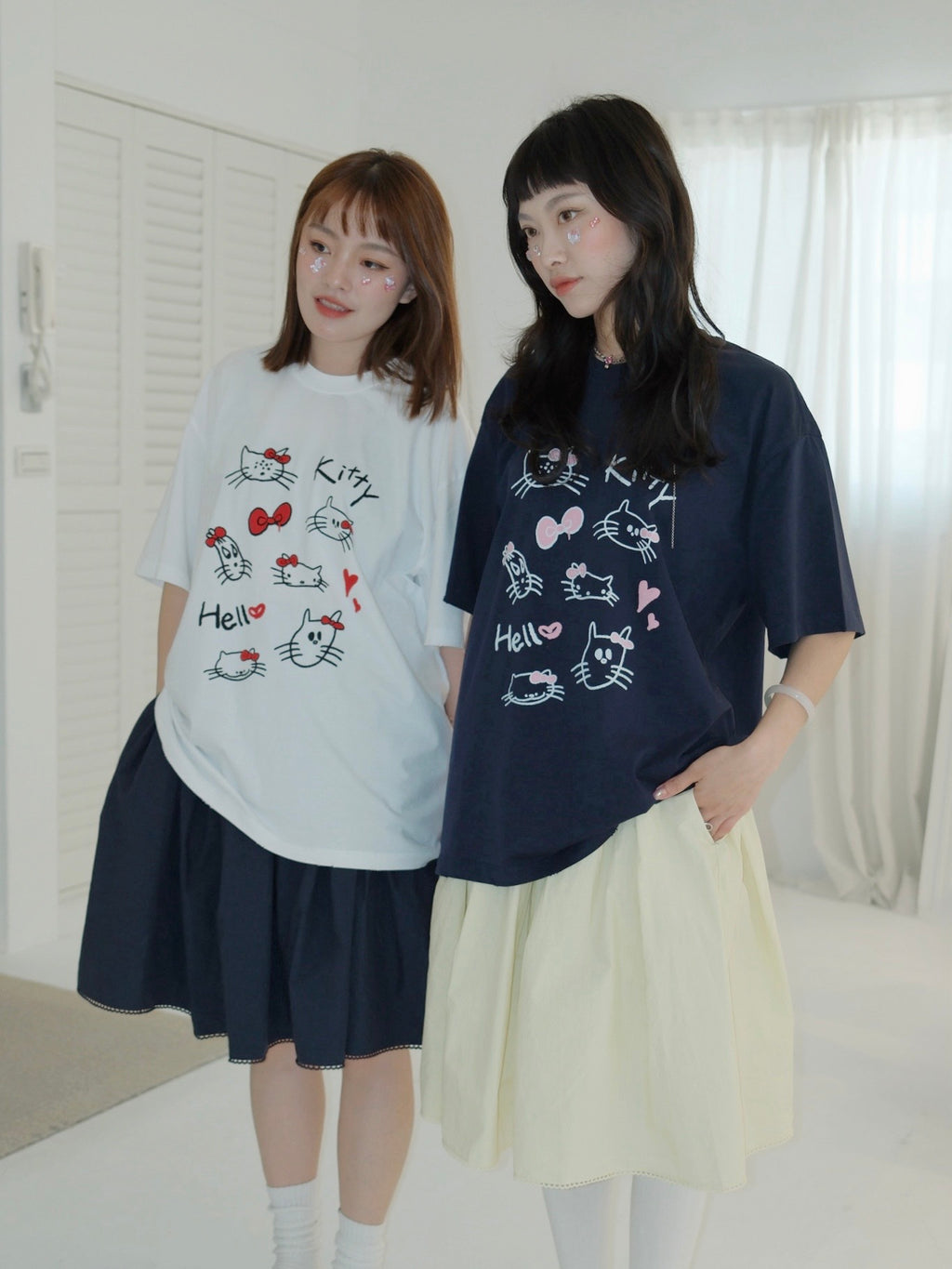 立體感澎澎五分短裙