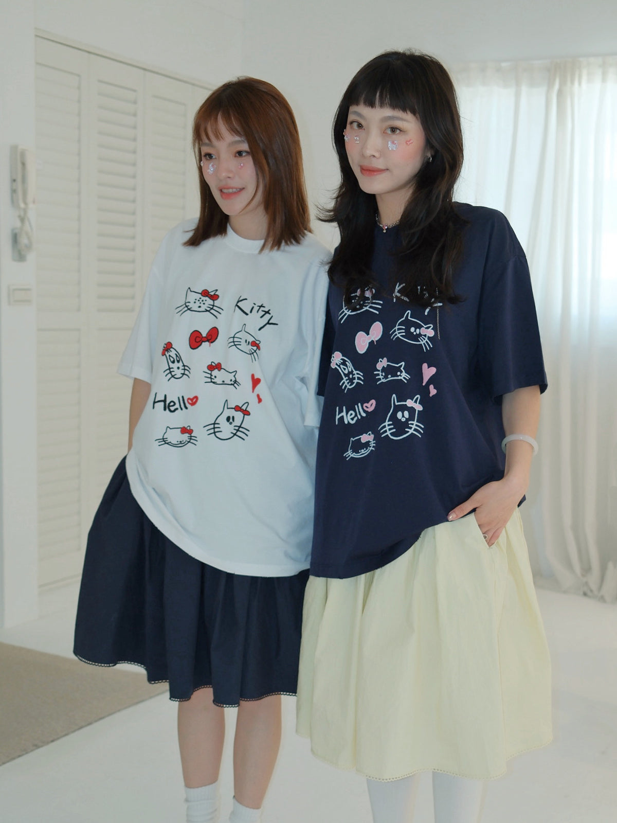 立體感澎澎五分短裙