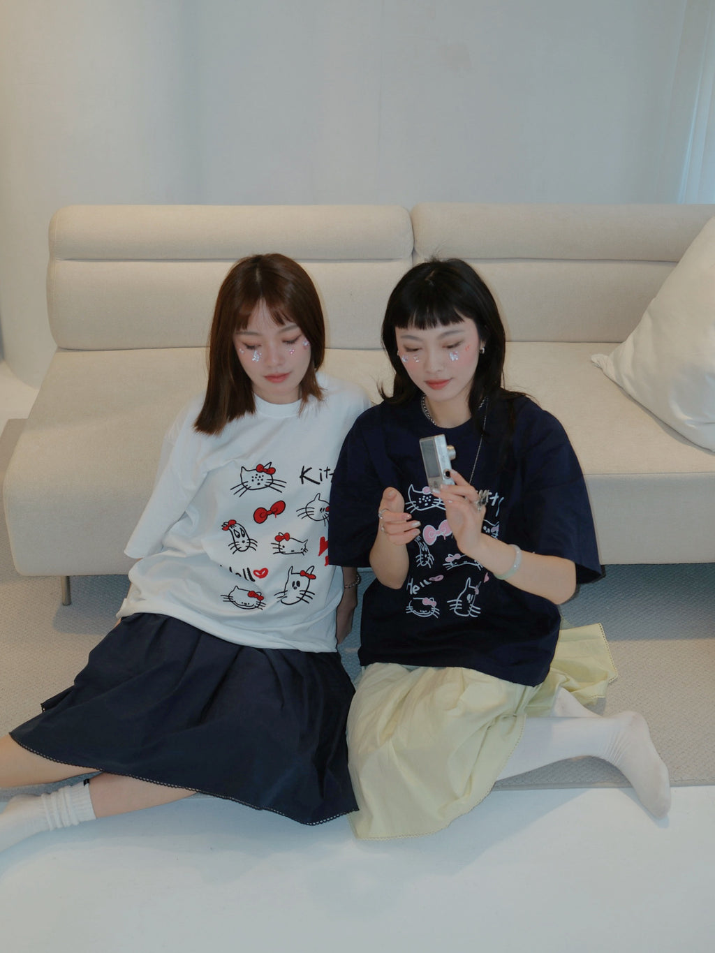 立體感澎澎五分短裙