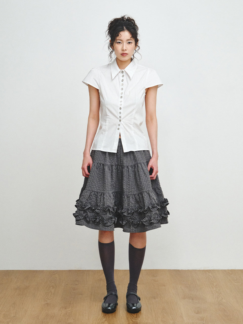 Mini Drill Skirt