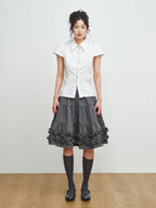 Mini Drill Skirt