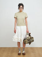 Mini Drill Skirt