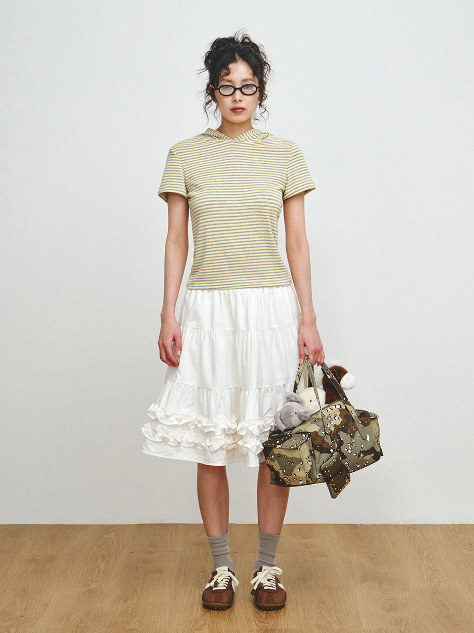 Mini Drill Skirt