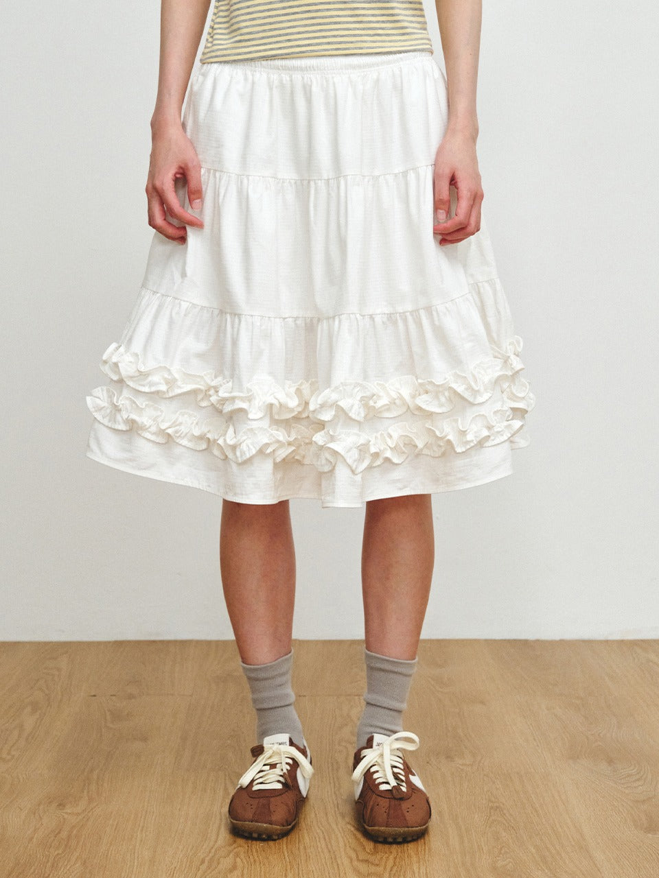 Mini Drill Skirt