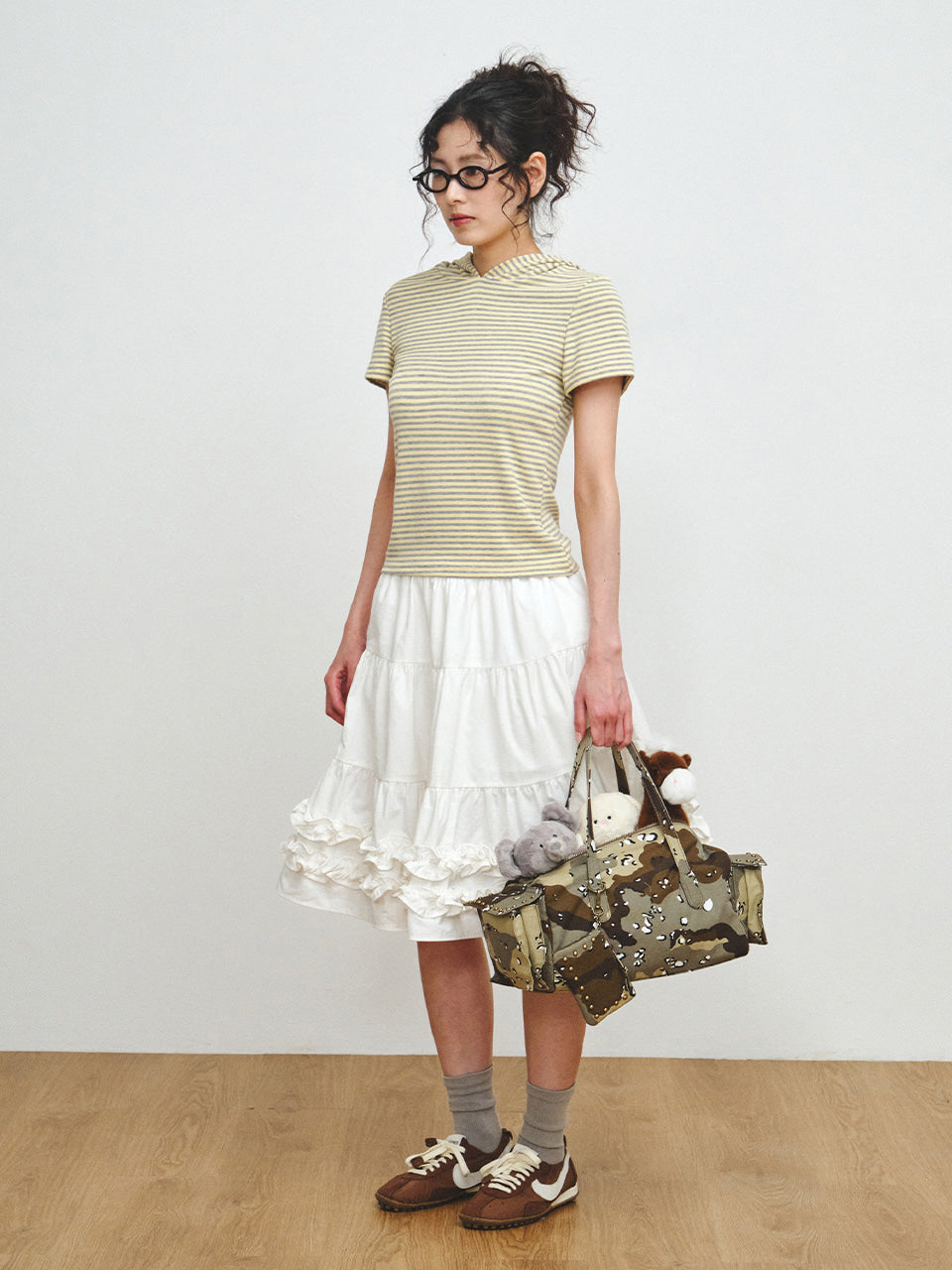 Mini Drill Skirt