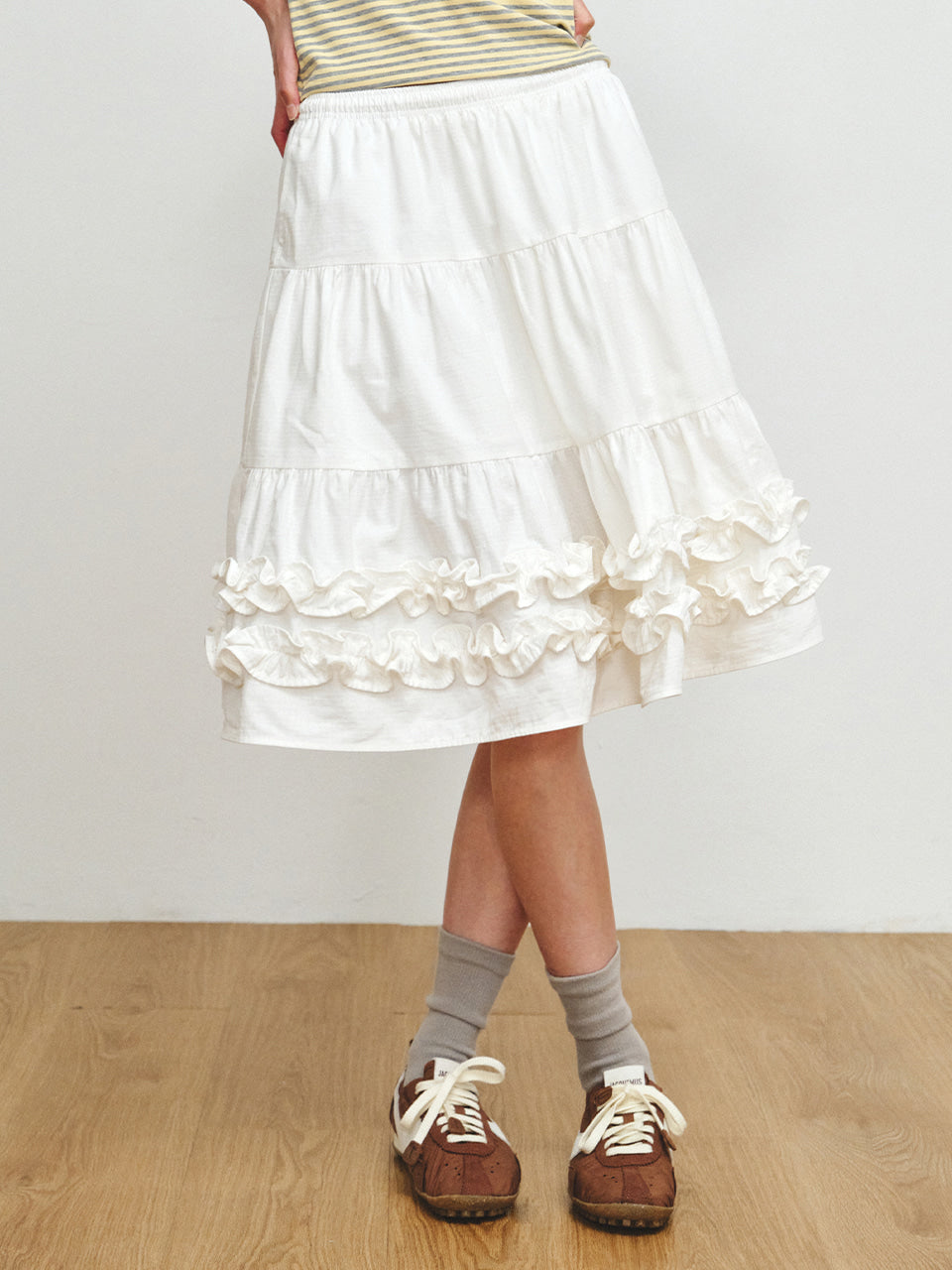 Mini Drill Skirt