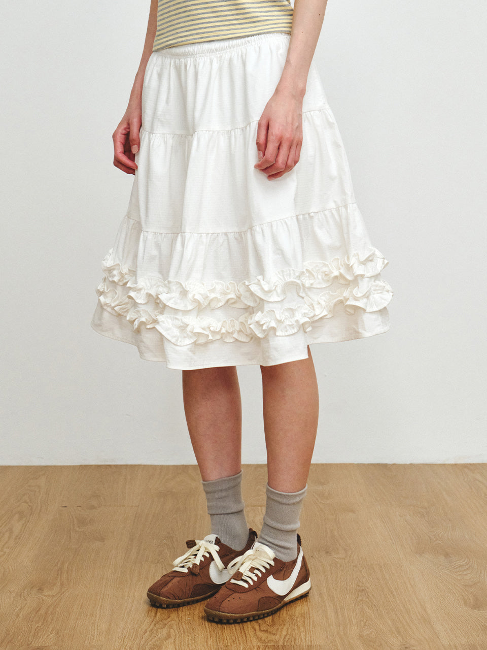 Mini Drill Skirt