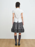 Mini Drill Skirt