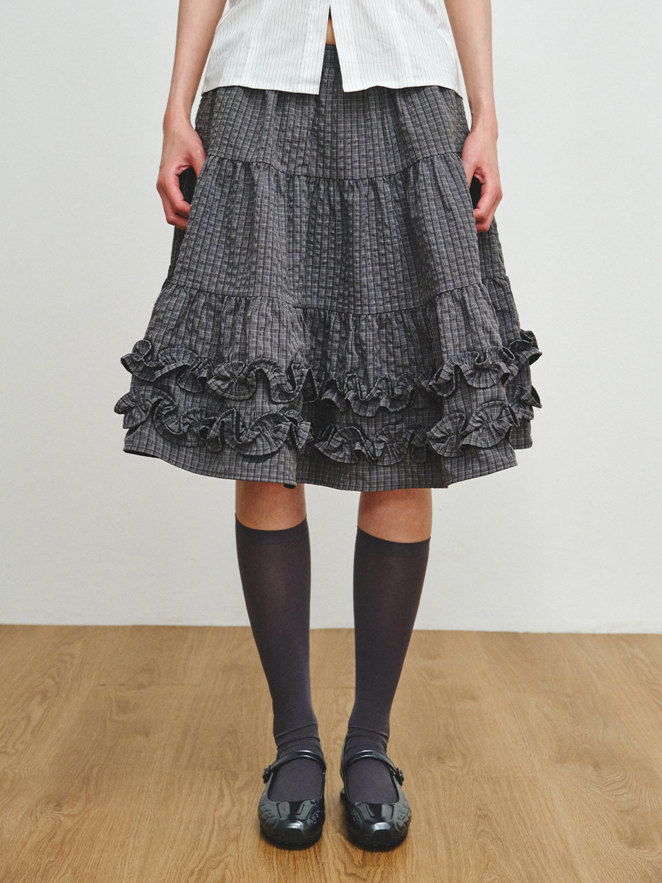 Mini Drill Skirt