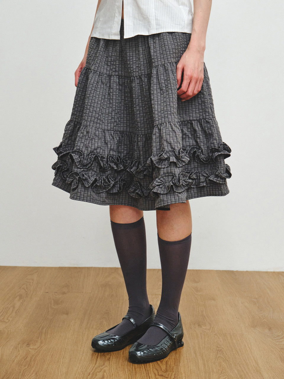 Mini Drill Skirt