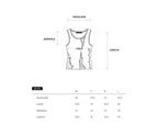 【ADSB】FISH & BUTTERFLY LACE EMBROIDERED TANK TOP