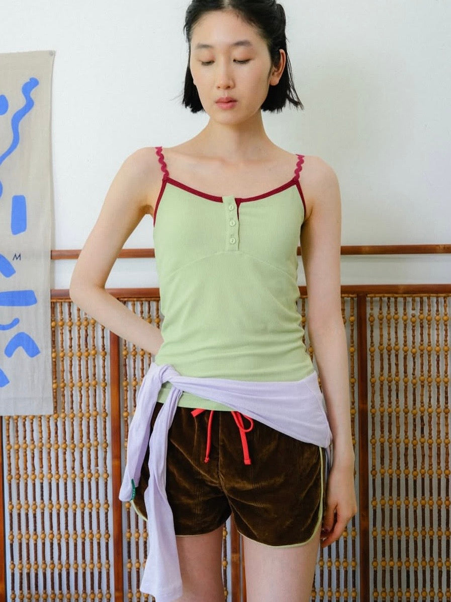 【PAMM】透明感の兩件式薄長袖 - 3 colors