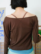 【PAMM】透明感の兩件式薄長袖 - 3 colors