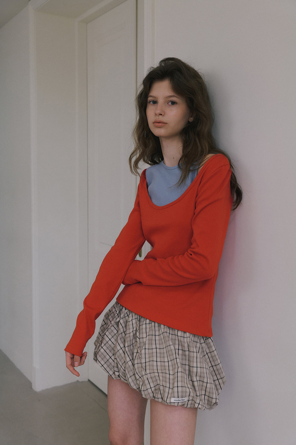 【overdue flair】BALLOON MICRO MINI SKIRT - 2 colors