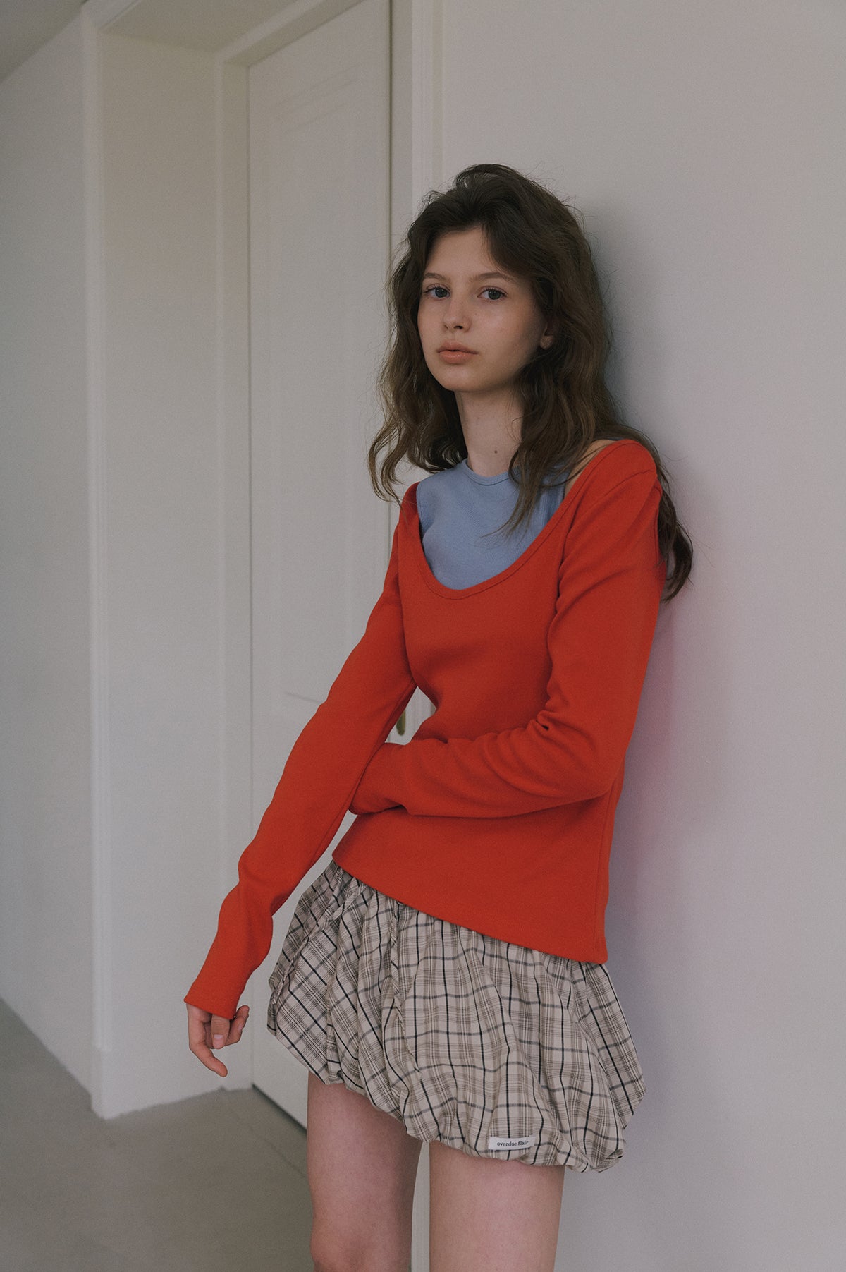【overdue flair】BALLOON MICRO MINI SKIRT - 2 colors