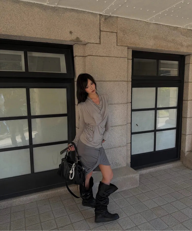 【Flare up】Miya Long Sleeve - 4 colors