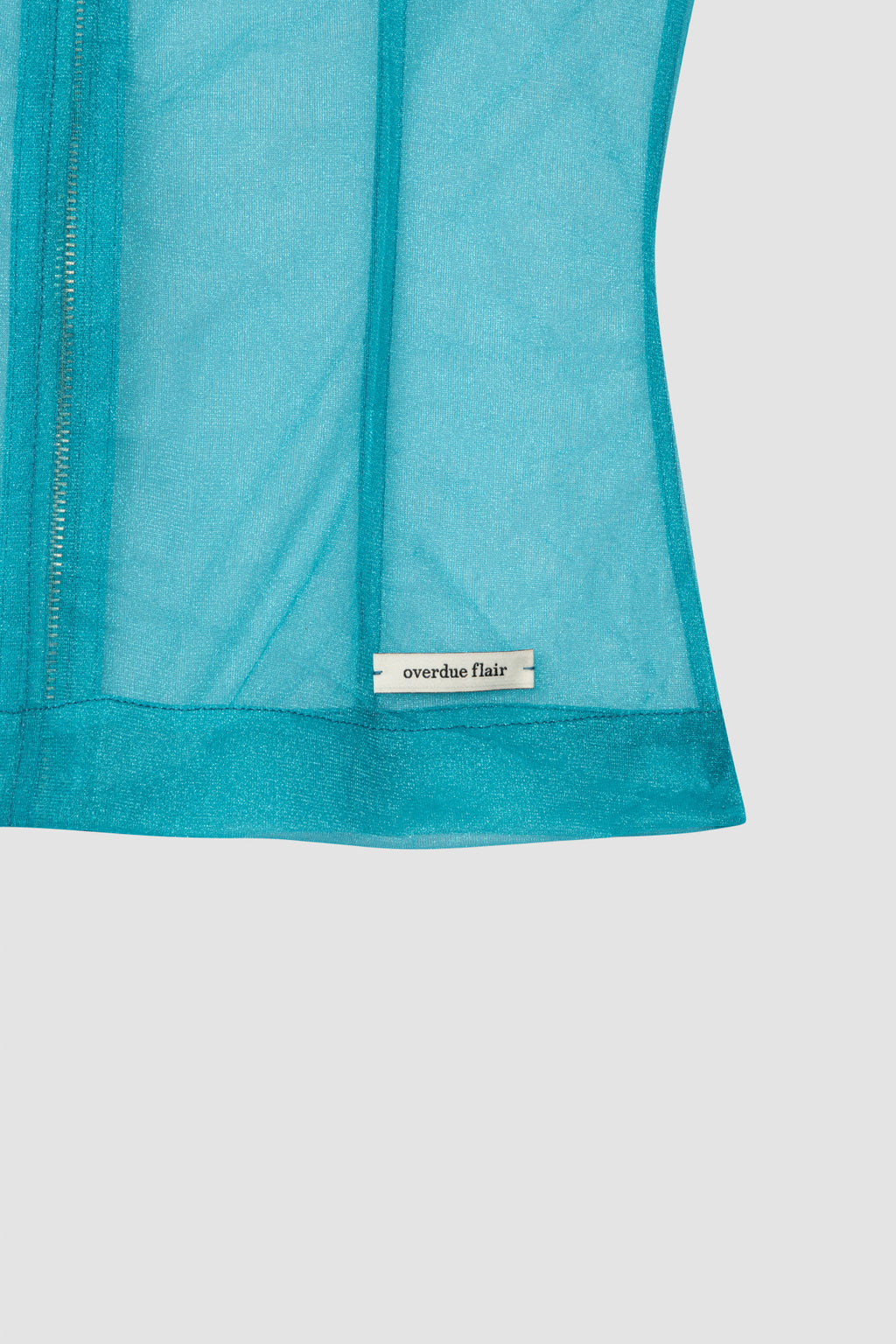 【overdue flair】MESH CORSET SLEEVELESS - 2 colors