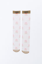 【overdue flair】ANTIQUE ROSE KNEE SOCKS