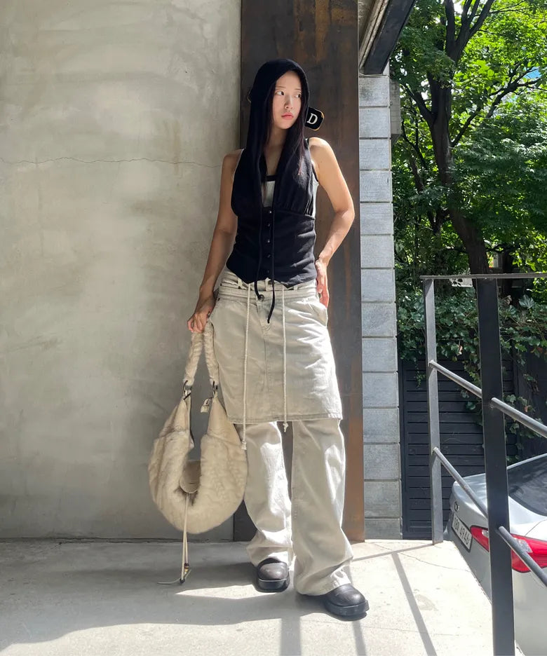 【SCULPTOR】Classic Sleeveless Hoodie - 2 colors